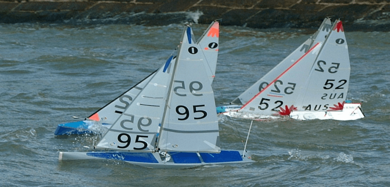 Model Yachters share in the action     